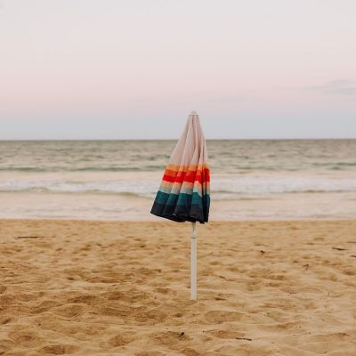 5.5 Ft. Portable Beach Umbrella - Phoenix Stripe Image 3