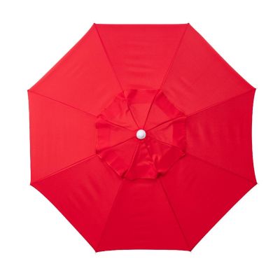 5.5 Ft. Portable Beach Umbrella - Red Image 1