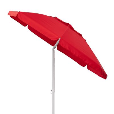 5.5 Ft. Portable Beach Umbrella - Red Image 2