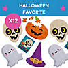 5" - 6-1/4" 18-Pc. Mini Halloween Icon-Shaped Cardboard Jigsaw Puzzles - 12 Boxes Image 1