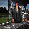 5' 6" Standing Shaking Pumpkin Reaper Halloween Decoration Image 1