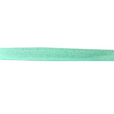 5/8 x 50 Yards Aqua Fold Over Elastic Sewing Trim Image 2