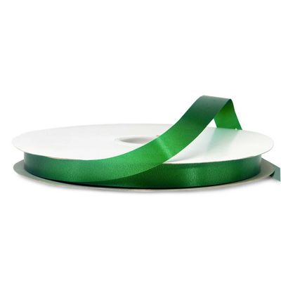5/8"x100 yard Emerald Polyester Satin Gift Ribbon Image 1