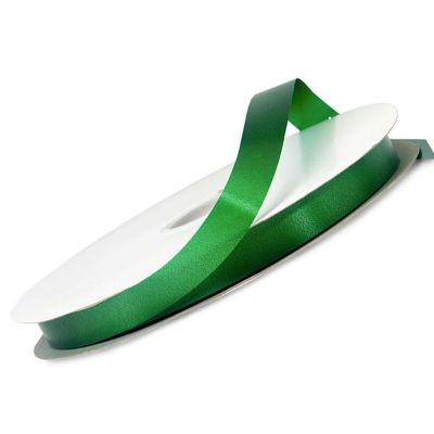5/8"x100 yard Emerald Polyester Satin Gift Ribbon Image 2