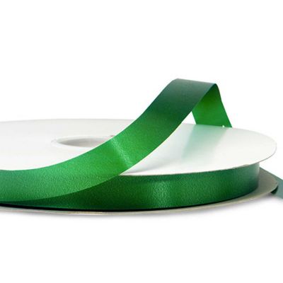 5/8"x100 yard Emerald Polyester Satin Gift Ribbon Image 3