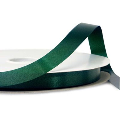 5/8"x100 yard Hunter Green Polyester Satin Gift Ribbon Image 3