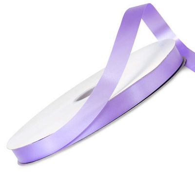 5/8"x100 yard Lavender Polyester Satin Gift Ribbon Image 2