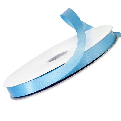 5/8"x100 yard Light Blue Polyester Satin Gift Ribbon Image 2