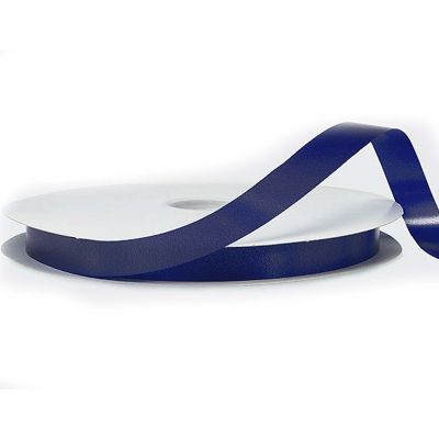5/8"x100 yard Navy Blue Polyester Satin Gift Ribbon Image 1