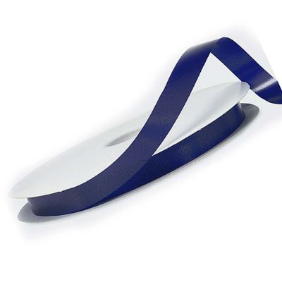 5/8"x100 yard Navy Blue Polyester Satin Gift Ribbon Image 2
