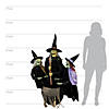 5' Animated Stichwick Sisters Witch Decoration Image 1