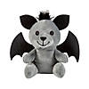 5" Black & Gray Stuffed Bears with Bat Wings & Ears - 12 Pc. Image 1
