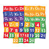 5" Bright Colors Letters & Numbers Nylon Bean Bag Bundle - 52 Pc. Image 1