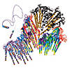 5" Bulk 48 Pc. Everyday Fun Plastic Pen on a Rope Assortment Image 1