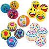 5" Bulk 60 Pc. Super Fun Vinyl Mini Beach Balls Assortment Image 1