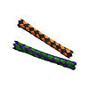 5" Bulk 72 Pc. Halloween 2-Color Woven Woodchip Finger Trap Toys Image 1