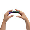 5" Bulk 72 Pc. Halloween 2-Color Woven Woodchip Finger Trap Toys Image 1