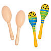 5" Bulk 96 Pc. DIY Maracas Craft Kits Image 1