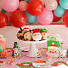 5" Christmas Roly Poly Stuffed Penguin, Reindeer, Elf & Santa - 12 Pc. Image 1