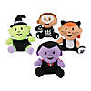5" Classic Halloween Stuffed Characters with Silly Costume - 12 Pc. Image 1