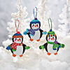 5" Fabulous Foam Penguin Christmas Ornament Craft Kits - Makes 12 Image 2