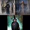 5 Ft. - 7 Ft. 9" Trio of Witches Standing Halloween Decorations Kit - 3 Pc. Image 1