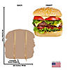 5 Ft. 5&quot; x 5 Ft. 8&quot; Cheeseburger Cardboard Cutout Stand-Up Image 1