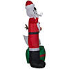 5 Ft. Airblown<sup>&#174;</sup> Inflatable Light-Up The Nightmare Before Christmas Jack & Zero Yard Decoration Image 1