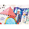 5 Ft. Color Your Own Rocket Spaceship White Cardboard Playhouse Image 4