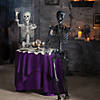 5 Ft. Life-Size Posable Black Skeleton Halloween Decoration Image 1