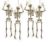 5 Ft. Life Size Posable Skeleton Halloween Decorations - 4 Pc. Image 1