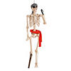 5 Ft. Posable Pirate Skeleton Halloween Decoration Image 1