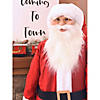 5 Ft. Standing Classic Santa Claus Polyester Christmas Decoration Image 2