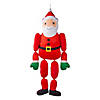 5 Ft. Stuffed Santa Claus Pillow Christmas Decoration Image 1