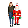 5 Ft. Stuffed Santa Claus Pillow Christmas Decoration Image 2