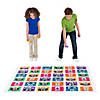 5 Ft. x 5 Ft. Halloween Silly Monster Bean Bag Floor Toss Game Image 1