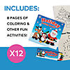 5" Holiday Paper Activity Booklets with 4-Color Crayons - 12 Pc. Image 1