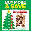 5" Holiday Patchwork Brown &amp; Tan Stuffed Bears - 12 Pc. Image 1