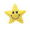 5" Light-Up Yellow Stuffed Smiling Star Plush Toys - 12 Pc. Image 1