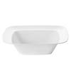 5 oz. Solid White Rounded Square Disposable Plastic Dessert Bowls (90 Bowls) Image 1