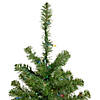 5' Pre-Lit Medium Canadian Pine Artificial Christmas Tree - Multicolor Lights Image 2