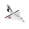 5" USA Space Shuttle Foam Gliders with Weighted Nose - 12 Pc. Image 1