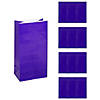 5" x 10" Purple Treat Bags - 12 Pc. Image 1