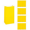 5" x 10" Yellow Treat Bags - 12 Pc. Image 1