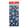 5" x 11 1/2" Blue Snowflake Cellophane Bags - 12 Pc. Image 2