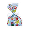 5" x 11 1/2" Dr. Seuss&#8482; The Grinch Cellophane Bags - 12 Pc. Image 1