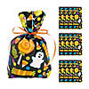 5" x 11 1/2" Halloween Ghost Cellophane Treat Bags - 12 Pc. Image 1