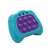 5&quot; x 3 1/2&quot; Fast Pop! 4-Mode Light Blue &amp; Purple Push Electronic Game with Lights &amp; Sounds Image 1