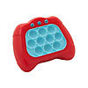 5&quot; x 3 1/2&quot; Fast Pop! 4-Mode Red &amp; Light Blue Push Electronic Game with Lights &amp; Sounds Image 2