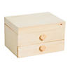 5" x 3" DIY Design Your Own Unfinished Wood Jewelry Boxes - 12 Pc. Image 1